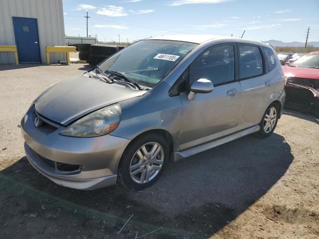 HONDA FIT S 2007 with VIN JHMGD38667S030758 - Photo from auction
