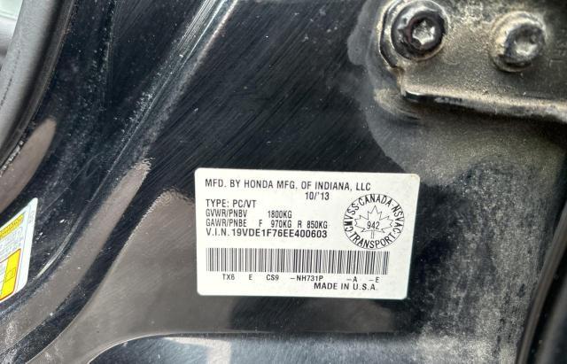 Photo 10 from auction – 2014 ACURA ILX 20 TEC with VIN 19VDE1F76EE400603