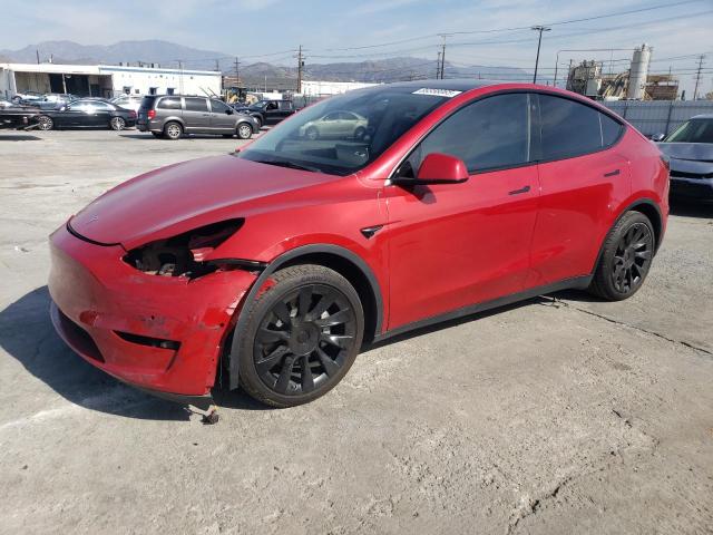 Снимка 1 от търг – 2021 TESLA MODEL Y с VIN 5YJYGAEE3MF267360
