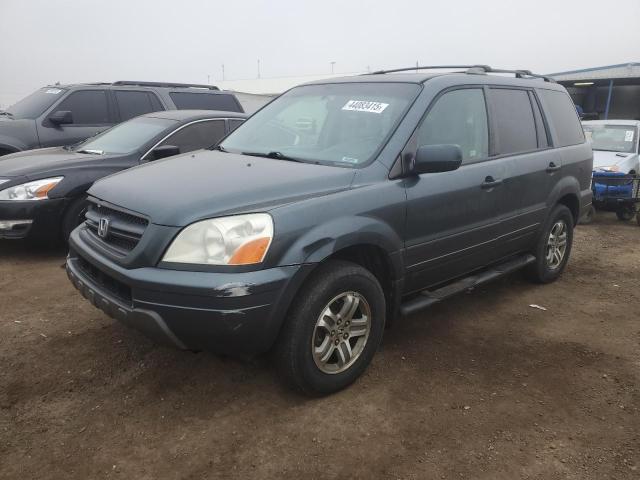 HONDA PILOT EXL 2005 with VIN 5FNYF18605B025795 - Photo from auction