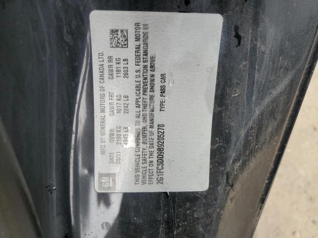 Photo 14 from auction – 2011 CHEVROLET CAMARO LT with VIN 2G1FC3DD9B9205270
