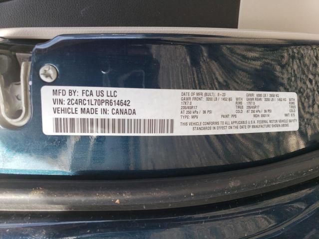 Photo 14 from auction – 2023 CHRYSLER PACIFICA H with VIN 2C4RC1L70PR614642