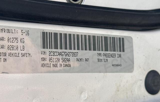 Photo 10 from auction – 2016 CHRYSLER 300 LIMITE with VIN 2C3CCAAG7GH273937