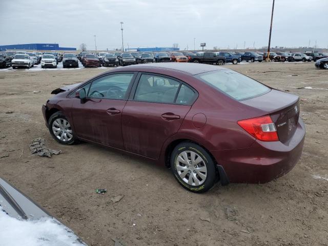 Zdjęcie 2 z aukcji – 2012 HONDA CIVIC LX z VIN 19XFB2F58CE066293