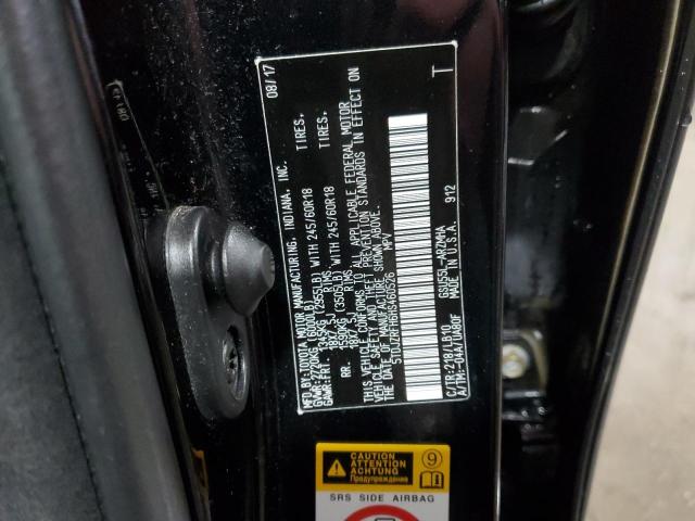 Photo 14 from auction – 2017 TOYOTA HIGHLANDER with VIN 5TDJZRFH6HS460526