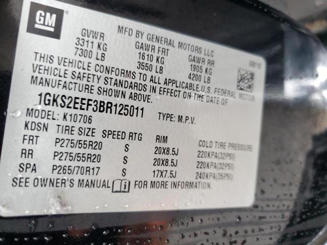 Photo 14 from auction – 2011 GMC YUKON DENA with VIN 1GKS2EEF3BR125011