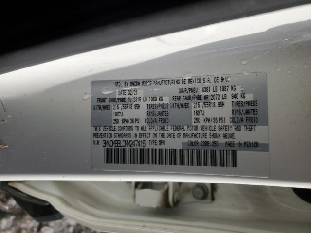 Photo 14 from auction – 2021 MAZDA CX-30 SELE with VIN 3MVDMBBL0MM247416