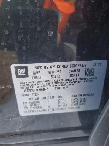 Photo 14 from auction – 2022 CHEVROLET TRAILBLAZE with VIN KL79MVSL7NB009643