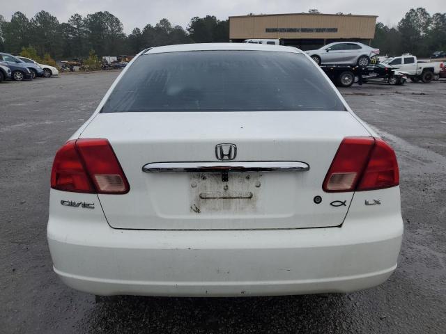 Photo 6 from auction – 2001 HONDA CIVIC LX with VIN 2HGES16511H539802