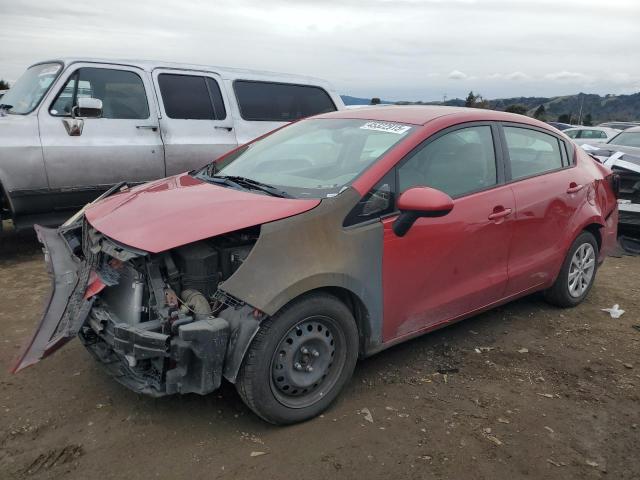 KIA RIO LX 2015 with VIN KNADM4A3XF6504483 - Photo from auction