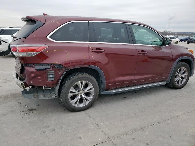 Photo 3 from auction – 2015 TOYOTA HIGHLANDER with VIN 5TDZKRFH3FS067023