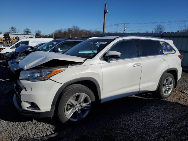 TOYOTA HIGHLANDER 2014 с VIN 5TDDKRFH7ES054655 - Снимка от търг