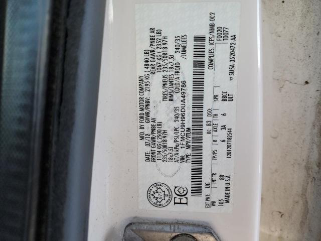 Photo 14 from auction – 2013 FORD ESCAPE SEL with VIN 1FMCU9H96DUA49786