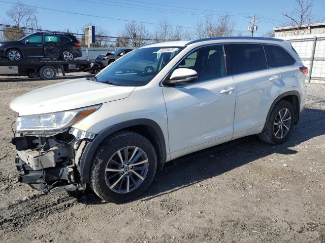TOYOTA HIGHLANDER 2018 with VIN 5TDJZRFH3JS524883 - Photo from auction
