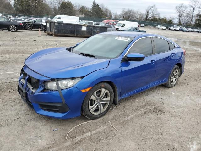 HONDA CIVIC LX 2016 with VIN 19XFC2F54GE218329 - Photo from auction