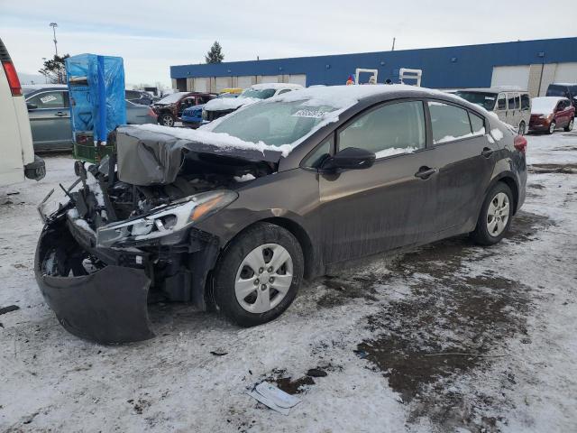 KIA FORTE LX 2017 with VIN 3KPFK4A76HE098218 - Photo from auction
