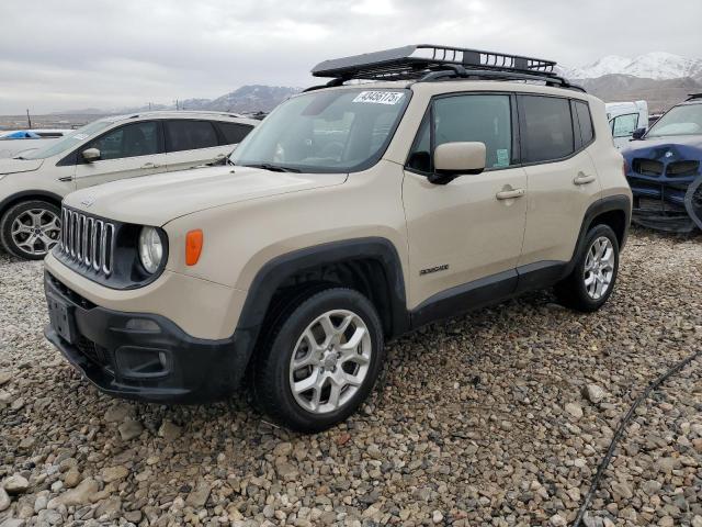 JEEP RENEGADE L 2016 with VIN ZACCJBBT3GPE04475 - Photo from auction
