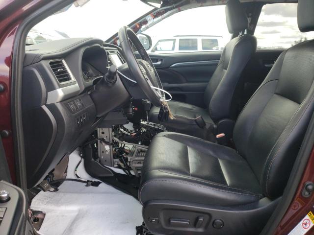 Photo 7 from auction – 2019 TOYOTA HIGHLANDER with VIN 5TDDGRFH8KS056881