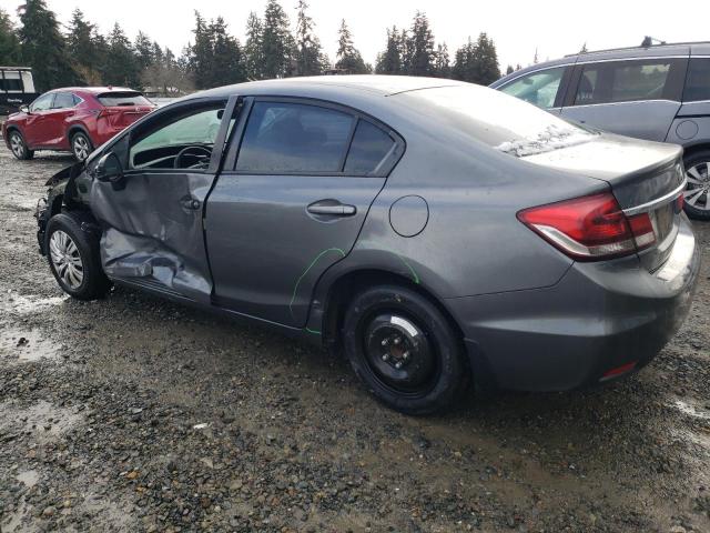 Photo 2 from auction – 2013 HONDA CIVIC LX with VIN 19XFB2F54DE205787