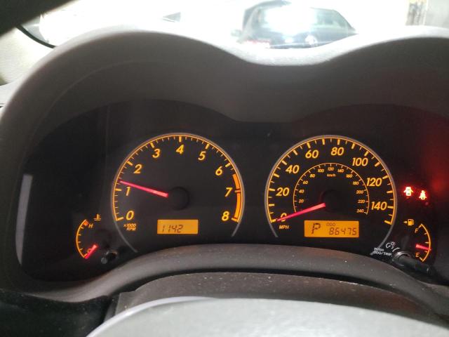 Photo 9 from auction – 2009 TOYOTA COROLLA BA with VIN 1NXBU40E59Z142099
