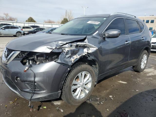 NISSAN ROGUE S 2015 with VIN 5N1AT2MV2FC920843 - Photo from auction