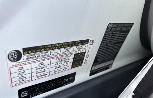 Photo 10 from auction – 2021 LAND ROVER RANGE ROVE with VIN SALWR2SU2MA788672