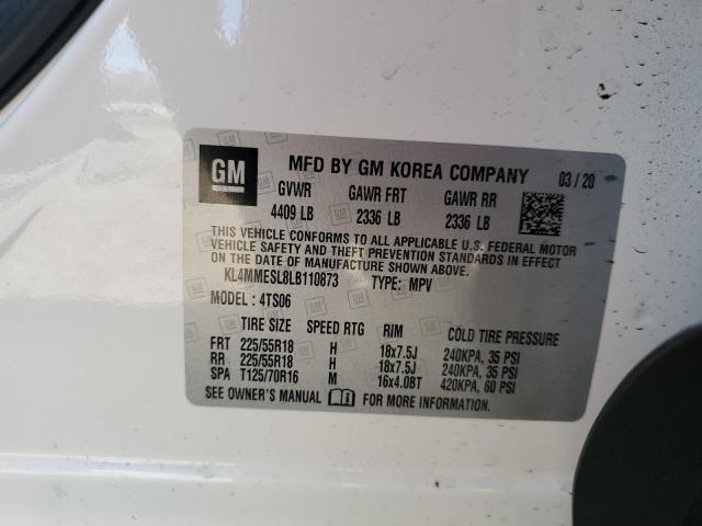 Photo 14 from auction – 2020 BUICK ENCORE GX with VIN KL4MMESL8LB110873