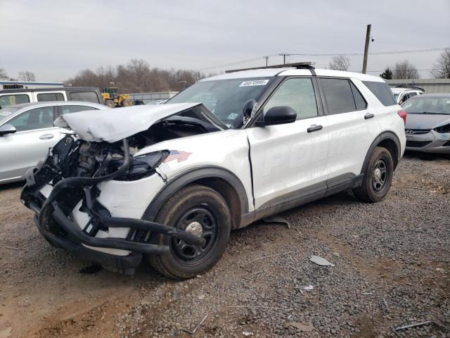 FORD EXPLORER P 2021 with VIN 1FM5K8AB6MGC39009 - Photo from auction