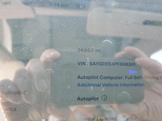 Photo 9 from auction – 2023 TESLA MODEL Y with VIN 7SAYGDEE4PF898241