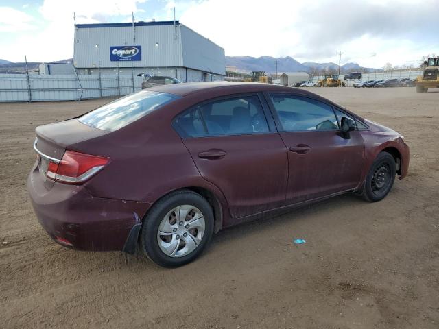 Photo 3 from auction – 2014 HONDA CIVIC LX with VIN 2HGFB2F50EH541850