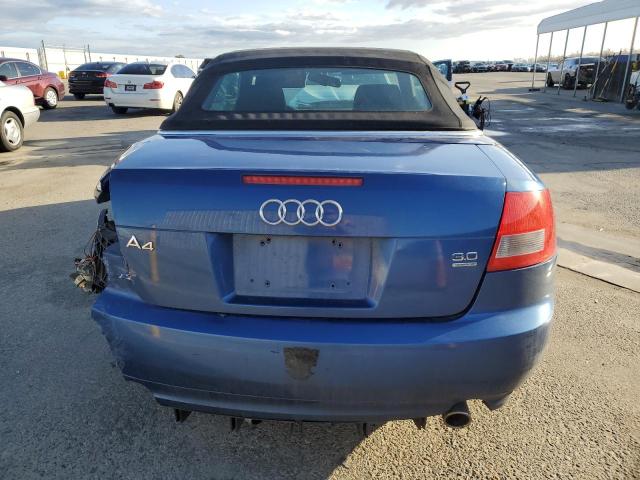Photo 6 from auction – 2005 AUDI A4 QUATTRO with VIN WAUDT48H05K008439