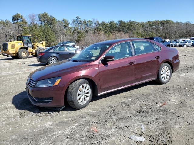 VOLKSWAGEN PASSAT S 2014 with VIN 1VWAT7A33EC096691 - Photo from auction