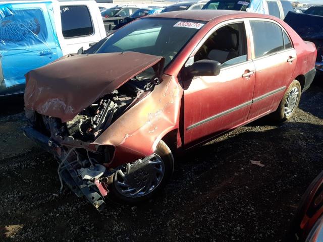 TOYOTA COROLLA CE 2003 with VIN 1NXBR32E53Z148520 - Photo from auction