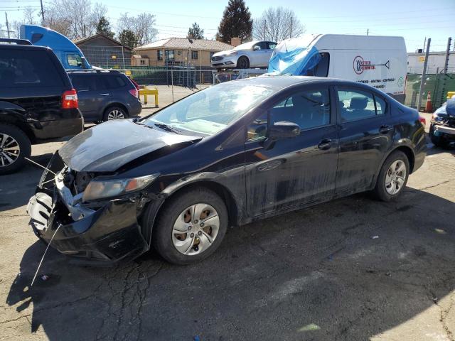 HONDA CIVIC LX 2014 with VIN 19XFB2F58EE071478 - Photo from auction