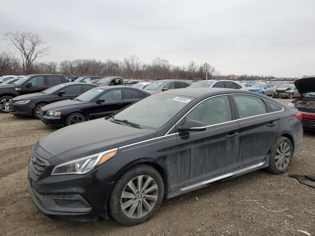 HYUNDAI SONATA SPO 2015 with VIN 5NPE34AF4FH223354 - Photo from auction