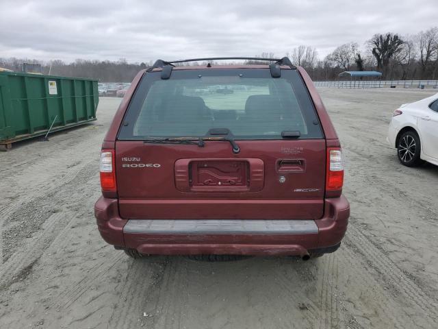 Photo 6 from auction – 2002 ISUZU RODEO S with VIN 4S2CK58W124334485