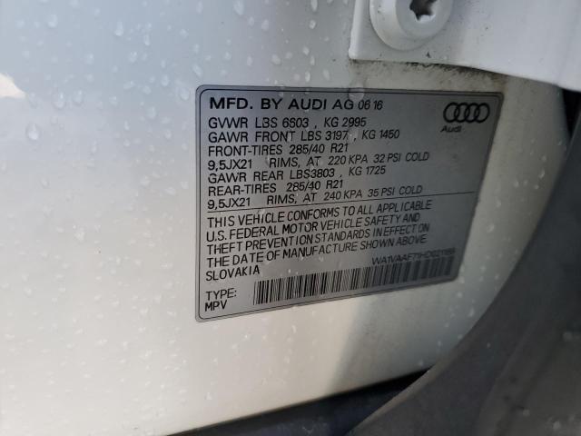 Photo 14 from auction – 2017 AUDI Q7 PRESTIG with VIN WA1VAAF71HD021189
