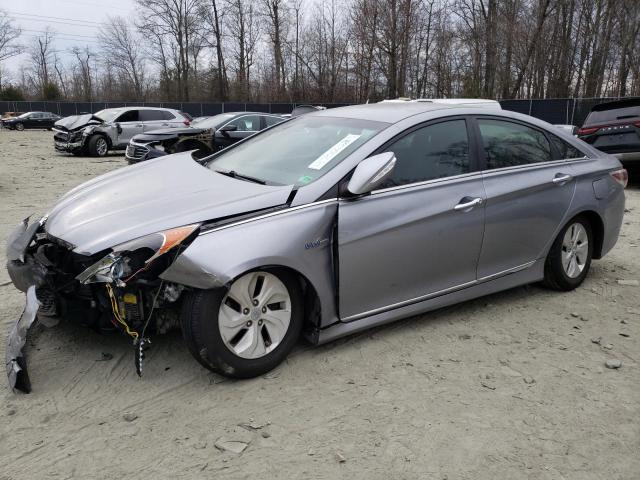 HYUNDAI SONATA HYB 2015 with VIN KMHEC4A40FA135001 - Photo from auction