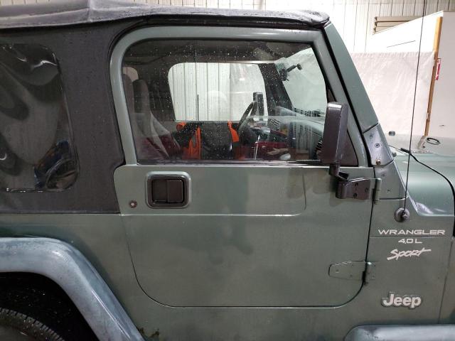 Photo 10 from auction – 1999 JEEP WRANGLER / with VIN 1J4FY19S8XP490177