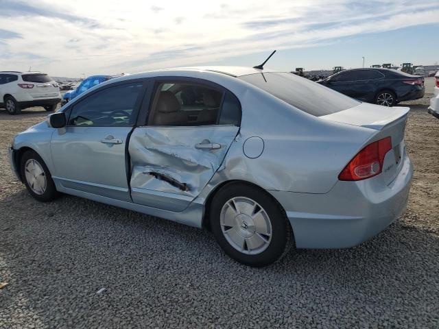 Photo 2 from auction – 2007 HONDA CIVIC HYBR with VIN JHMFA36217S025567