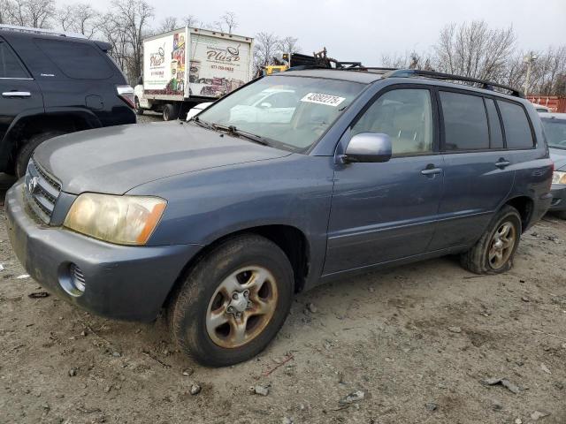 TOYOTA HIGHLANDER 2002 with VIN JTEGF21A820041779 - Photo from auction