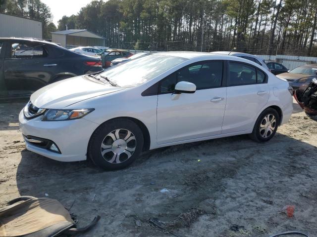 HONDA CIVIC HYBR 2014 with VIN 19XFB4F34EE001857 - Photo from auction