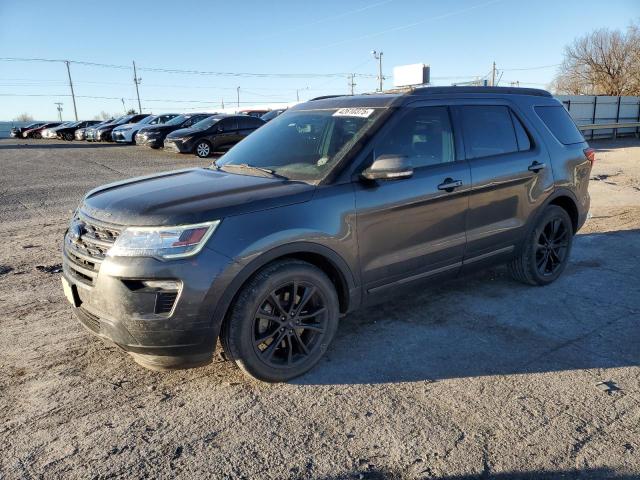 FORD EXPLORER X 2018 with VIN 1FM5K7D88JGA03516 - Photo from auction