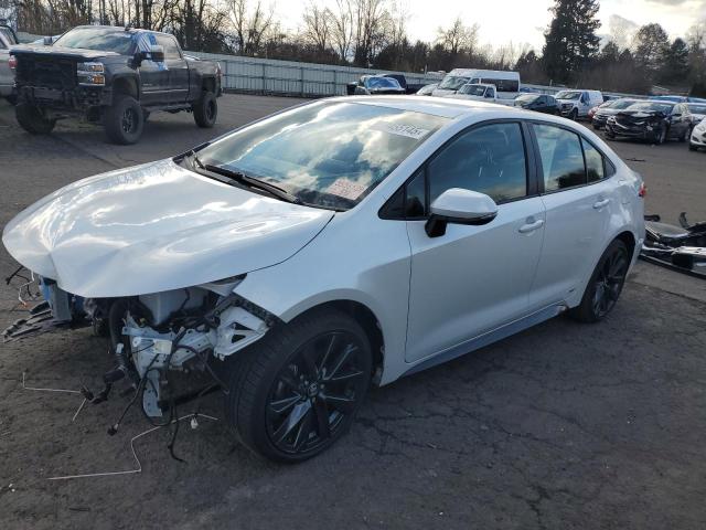 TOYOTA COROLLA LE 2023 with VIN JTDBDMHE3P3004590 - Photo from auction