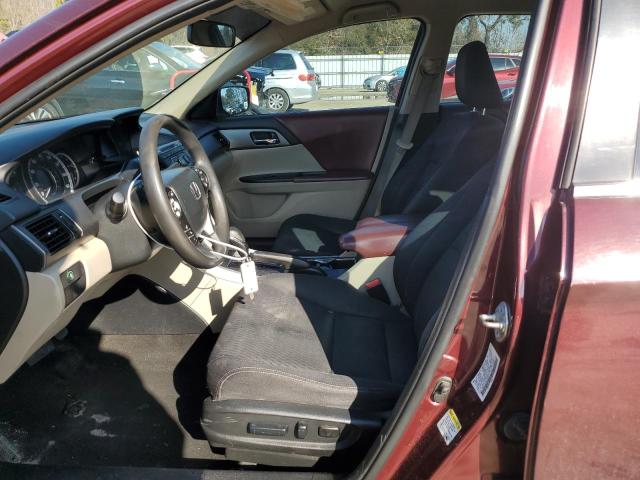 Photo 7 from auction – 2014 HONDA ACCORD LX with VIN 1HGCR2F34EA035322