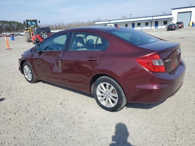 Photo 2 from auction – 2012 HONDA CIVIC EX with VIN 19XFB2F84CE340017