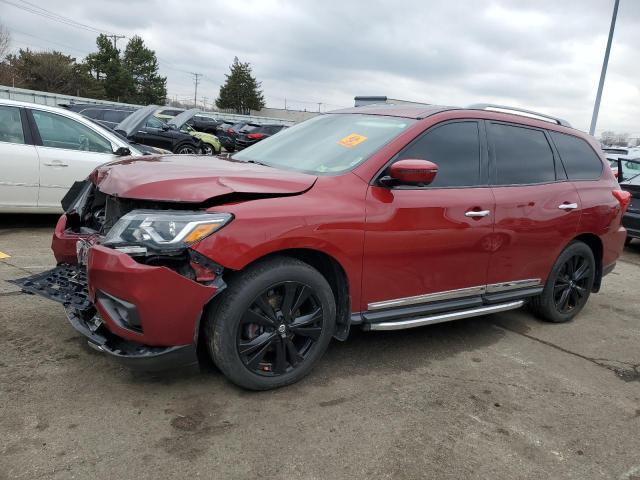 NISSAN PATHFINDER 2020 with VIN 5N1DR2DM4LC585177 - Photo from auction