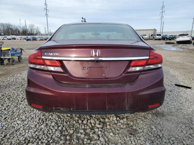 Photo 6 from auction – 2014 HONDA CIVIC LX with VIN 19XFB2F5XEE053306