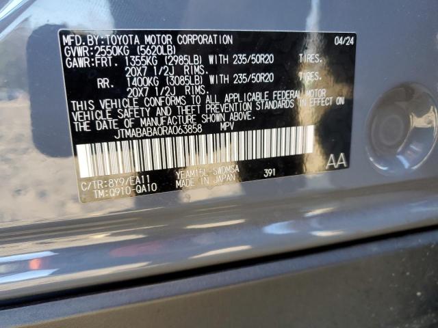 Photo 14 from auction – 2024 SUBARU SOLTERRA P with VIN JTMABABA0RA063858