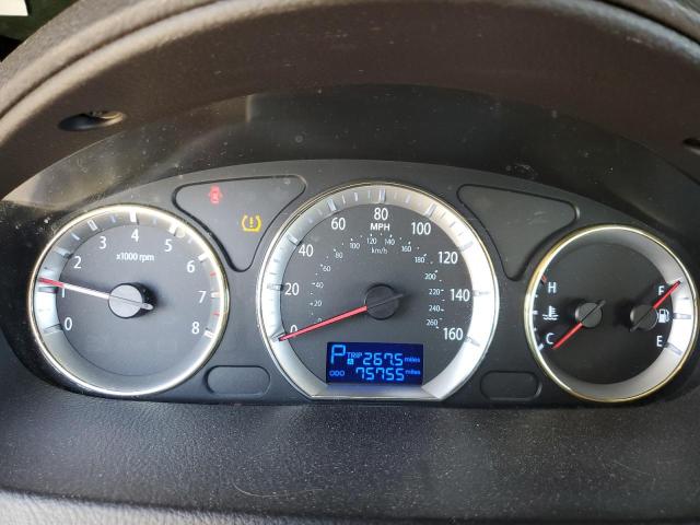 Photo 9 from auction – 2009 HYUNDAI SONATA GLS with VIN 5NPET46C19H488655